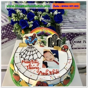 Combo Bánh Kem & Hoa Tươi - MM113